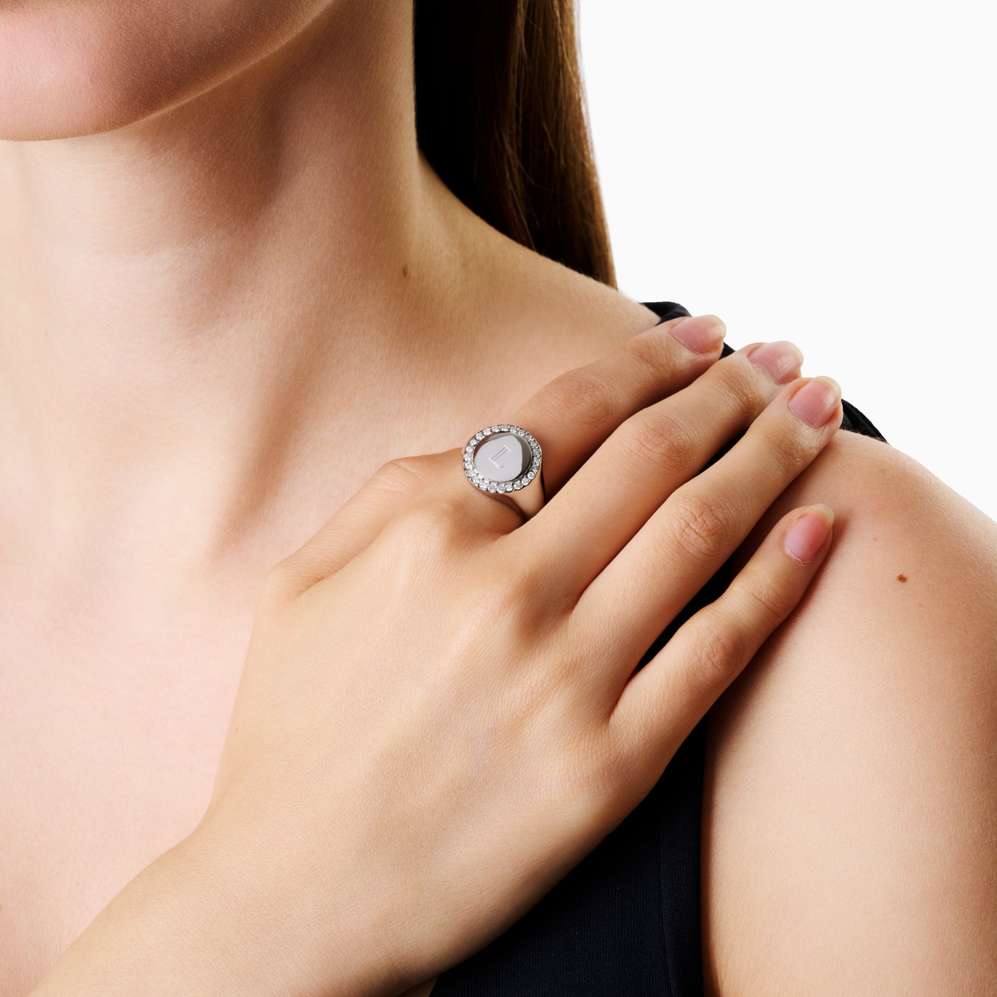 ETERNAL ENGRAVABLE SIGNET RING
