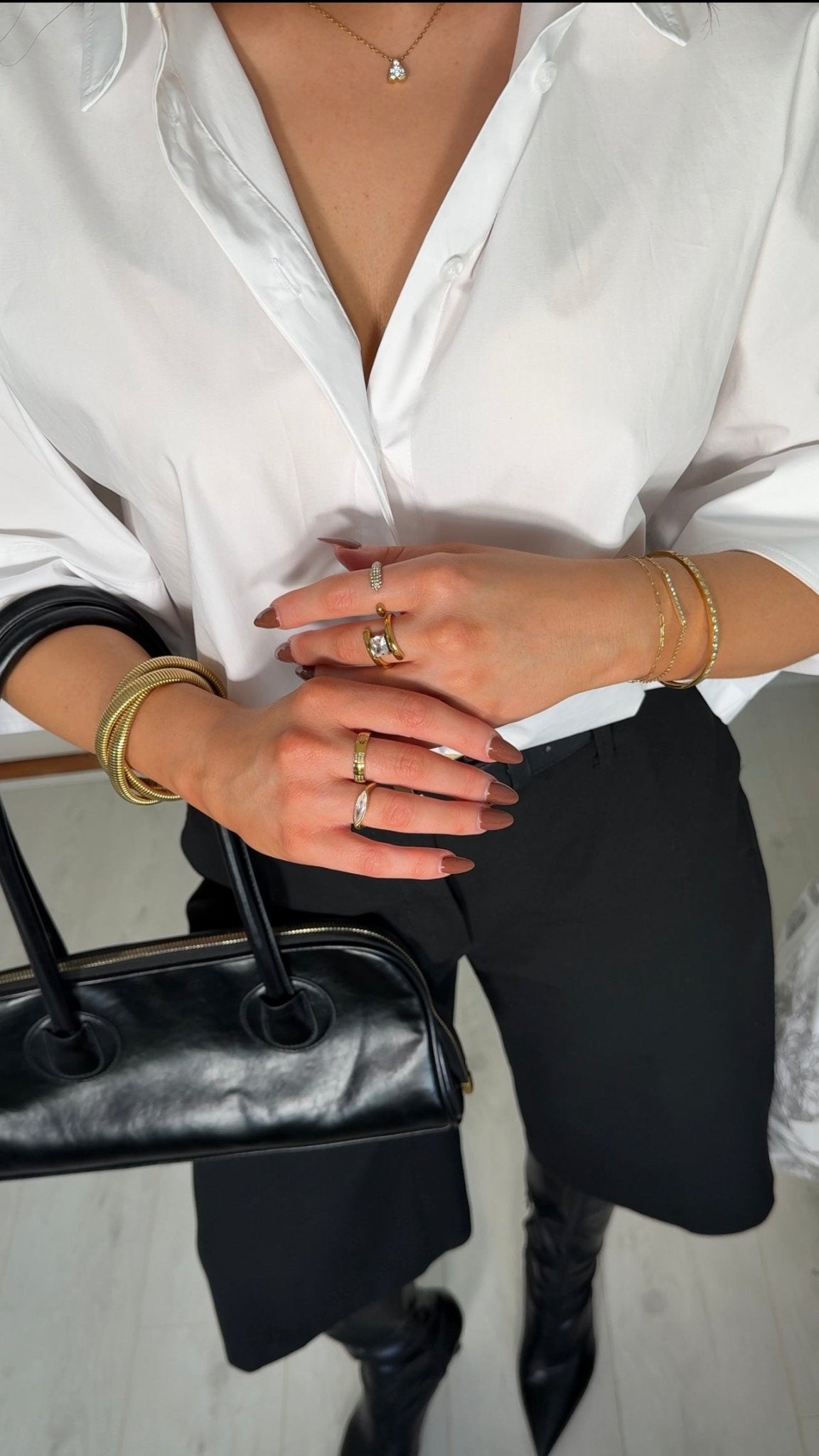 EVERMORE RING best gold plated tarnish and water resistant piece by Irish Jewellery brand - Lynott Jewellery