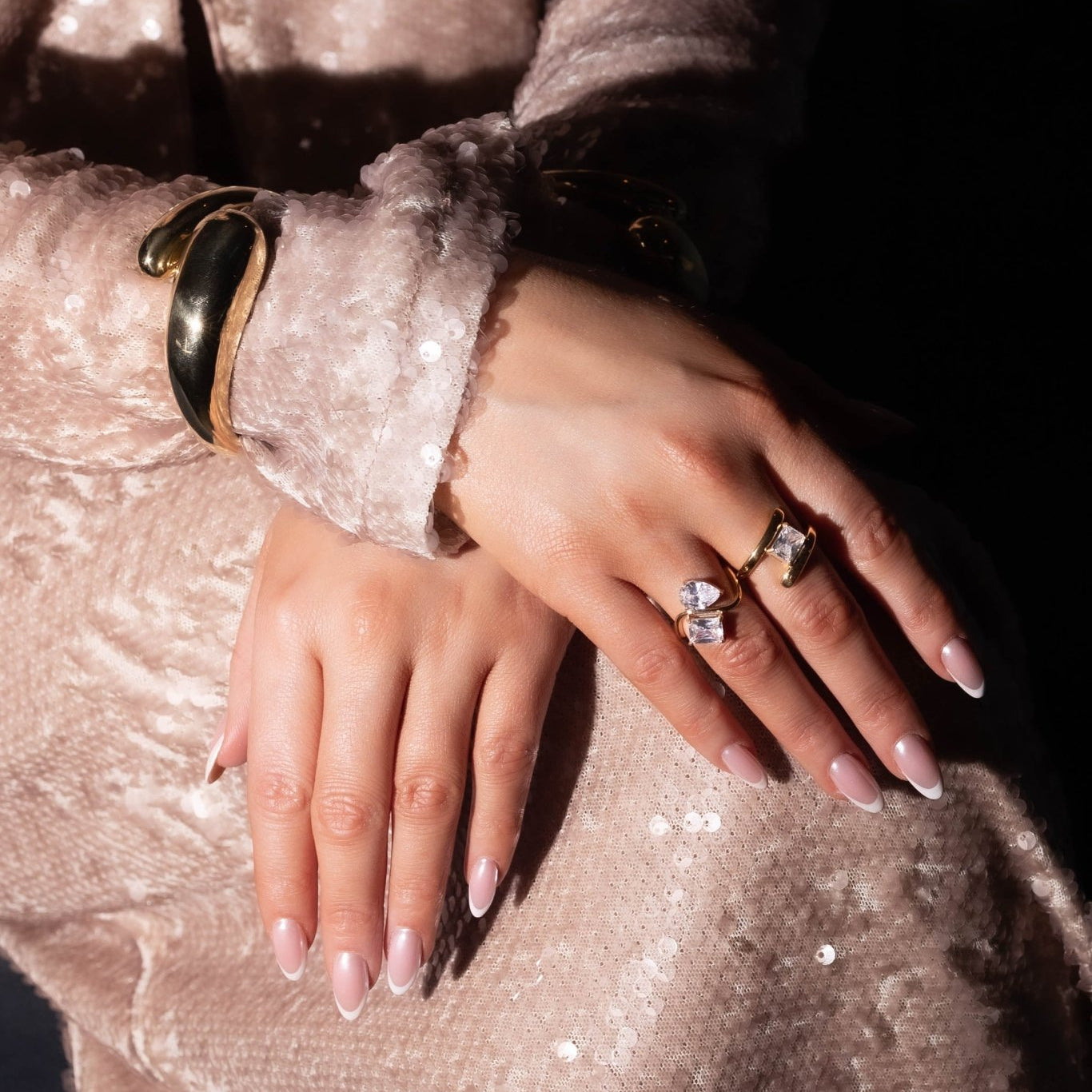 EVERMORE RING best gold plated tarnish and water resistant piece by Irish Jewellery brand - Lynott Jewellery