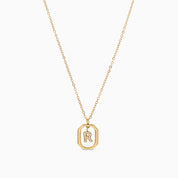 DAZZLE INITIAL NECKLACE