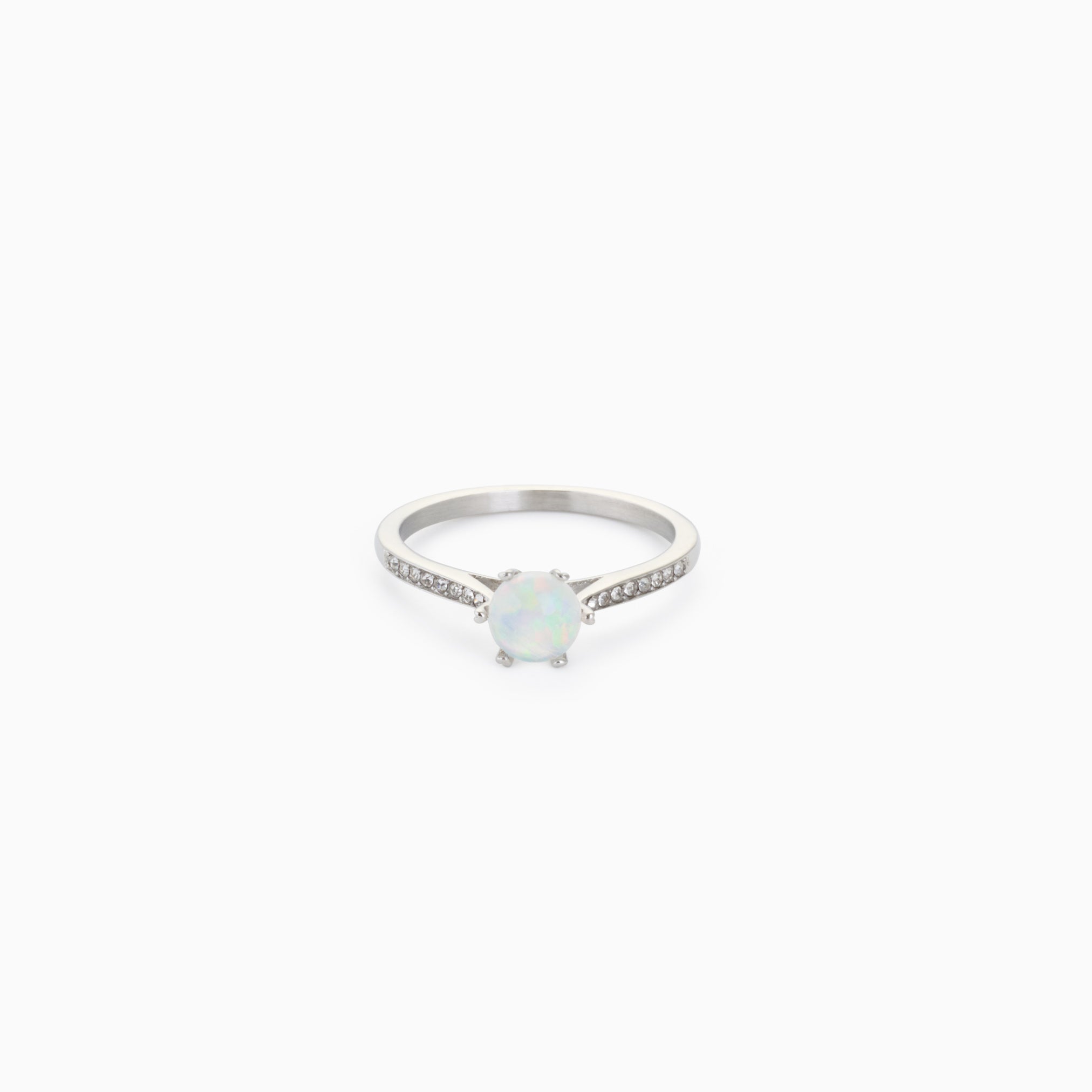 OPAL RING best gold plated tarnish and water resistant piece by Irish Jewellery brand - Lynott Jewellery