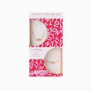 Claddagh Gift Set (necklace+bracelet) best gold plated tarnish and water resistant piece by Irish Jewellery brand - Lynott Jewellery