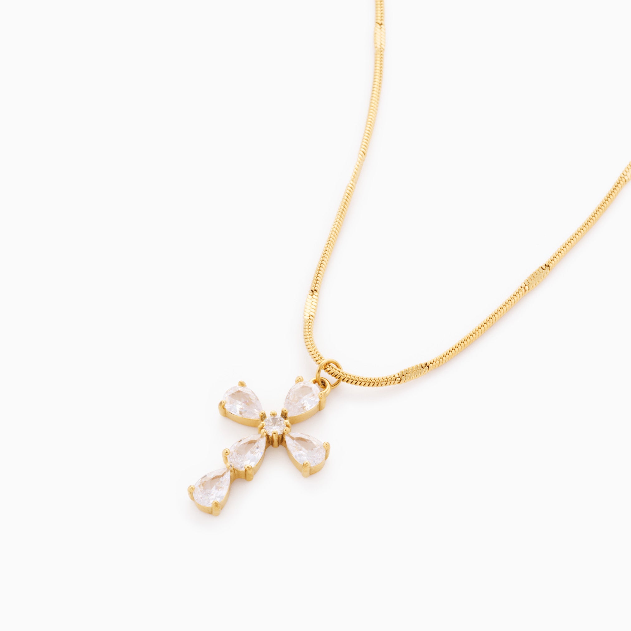 ILLUSION CROSS NECKLACE