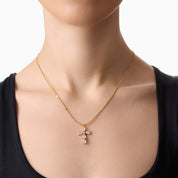 ILLUSION CROSS NECKLACE