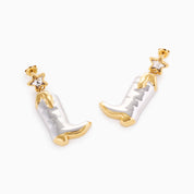 DAZZLE COWBOY BOOT EARRINGS