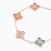 PASSIONATE MULTI BRACELET best gold plated tarnish and water resistant piece by Irish Jewellery brand - Lynott Jewellery