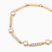 SPARKLE DOT BRACELET best gold plated tarnish and water resistant piece by Irish Jewellery brand - Lynott Jewellery