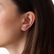 TOTAL GLAM STUDS best gold plated tarnish and water resistant piece by Irish Jewellery brand - Lynott Jewellery