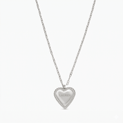 ENGRAVABLE HEART PENDANT NECKLACE best gold plated tarnish and water resistant piece by Irish Jewellery brand - Lynott Jewellery