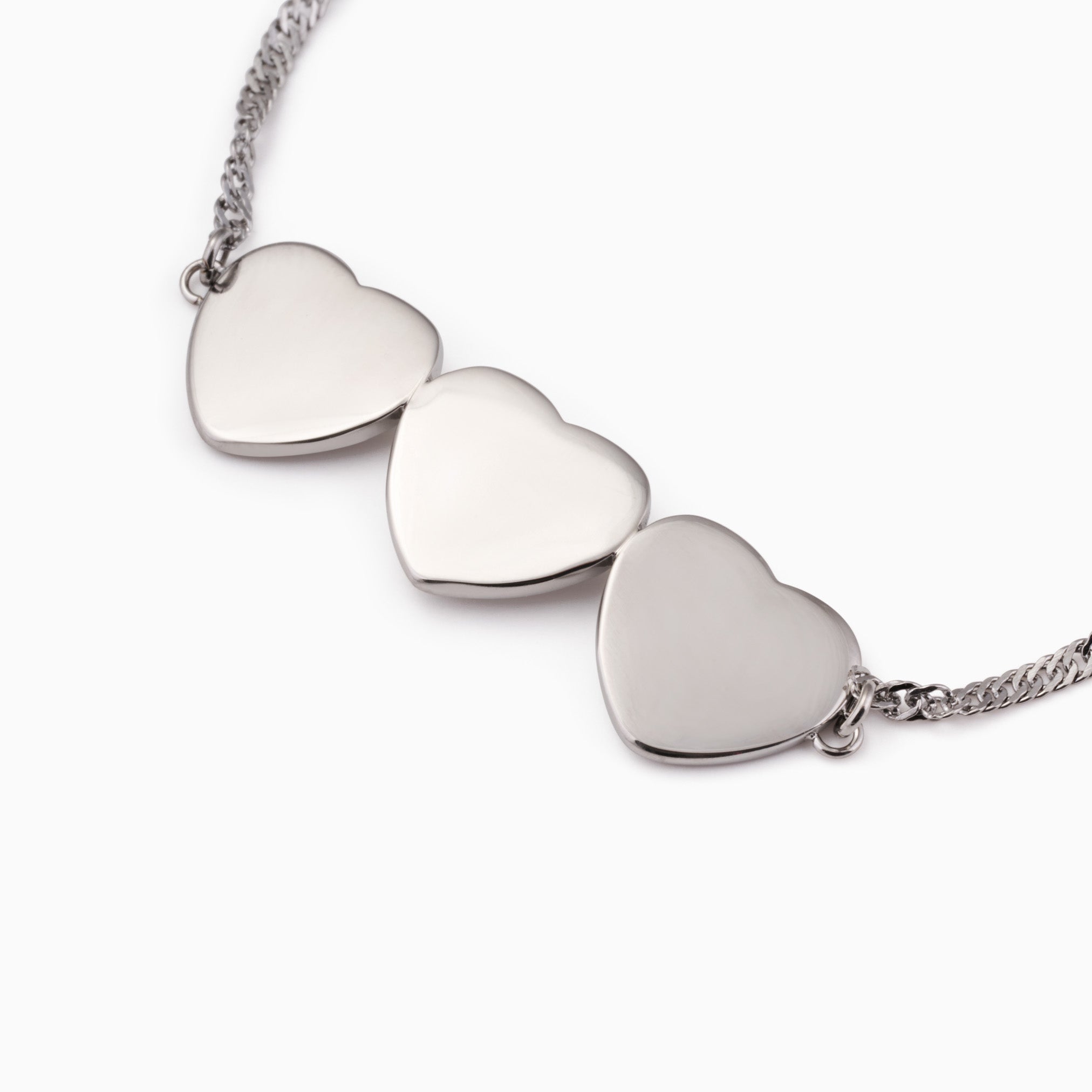 ALWAYS IN THREES ENGRAVABLE HEART BAR BRACELET best gold plated tarnish and water resistant piece by Irish Jewellery brand - Lynott Jewellery