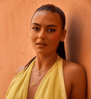 MEGAN FORTE CLARKE LOUD MOUTH CLADDAGH NECKLACE best gold plated tarnish and water resistant piece by Irish Jewellery brand - Lynott Jewellery