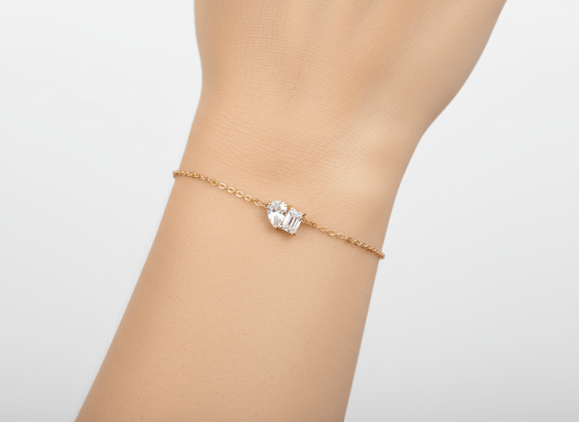 MOI ET TOI BRACELET best gold plated tarnish and water resistant piece by Irish Jewellery brand - Lynott Jewellery