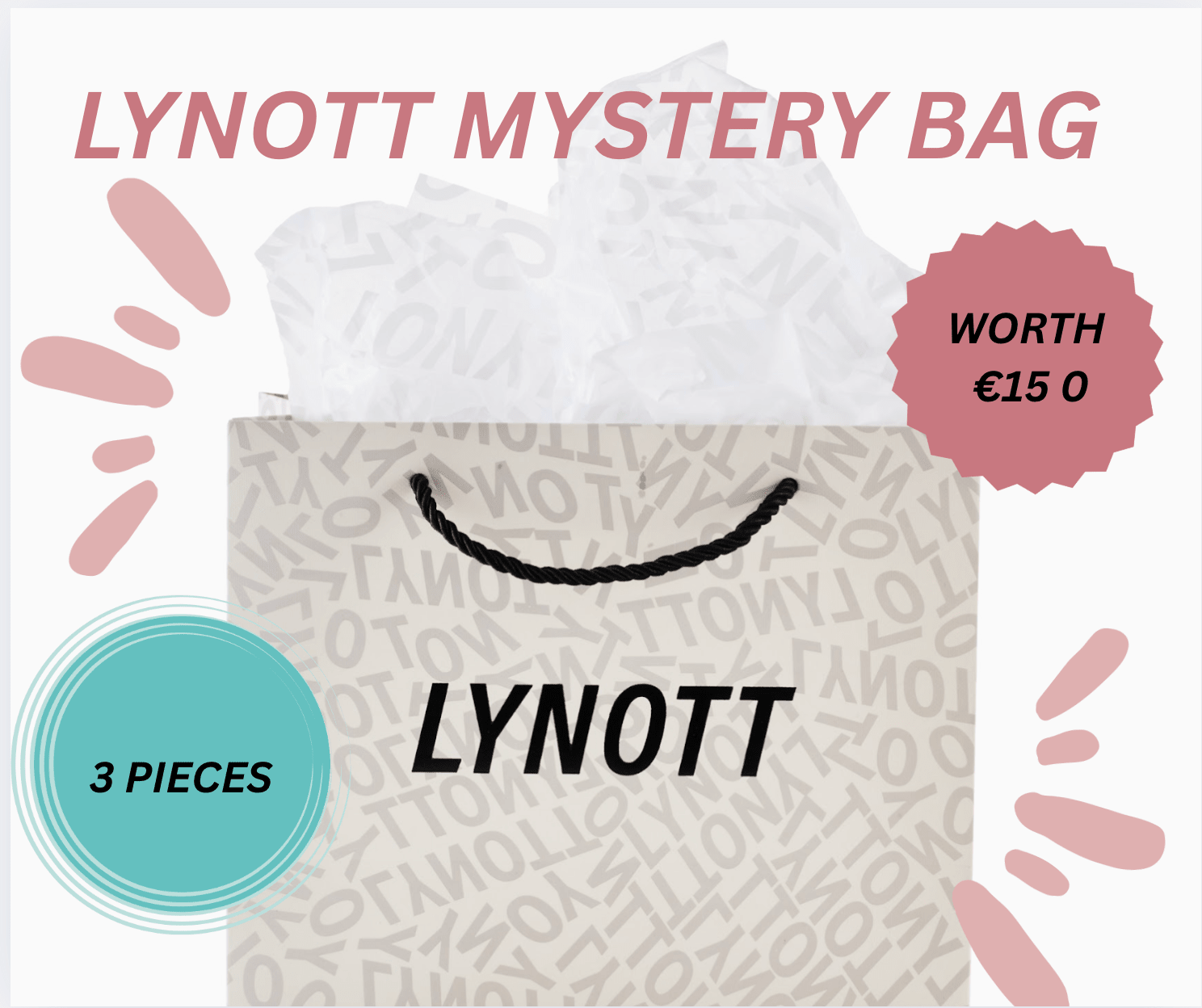 Winter Wonder Mystery Bag (Win a Golden Ticket!) best gold plated tarnish and water resistant piece by Irish Jewellery brand - Lynott Jewellery