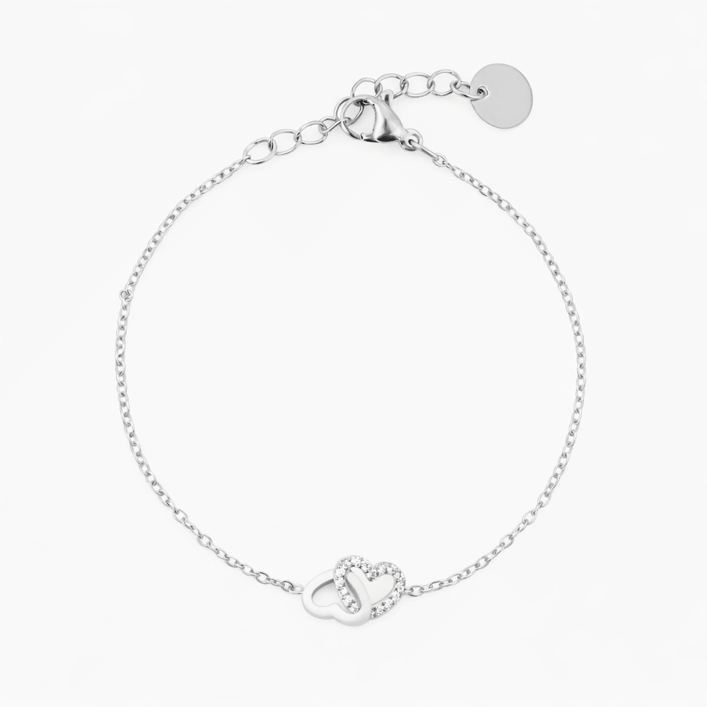 INFINITY HEART BRACELET best gold plated tarnish and water resistant piece by Irish Jewellery brand - Lynott Jewellery