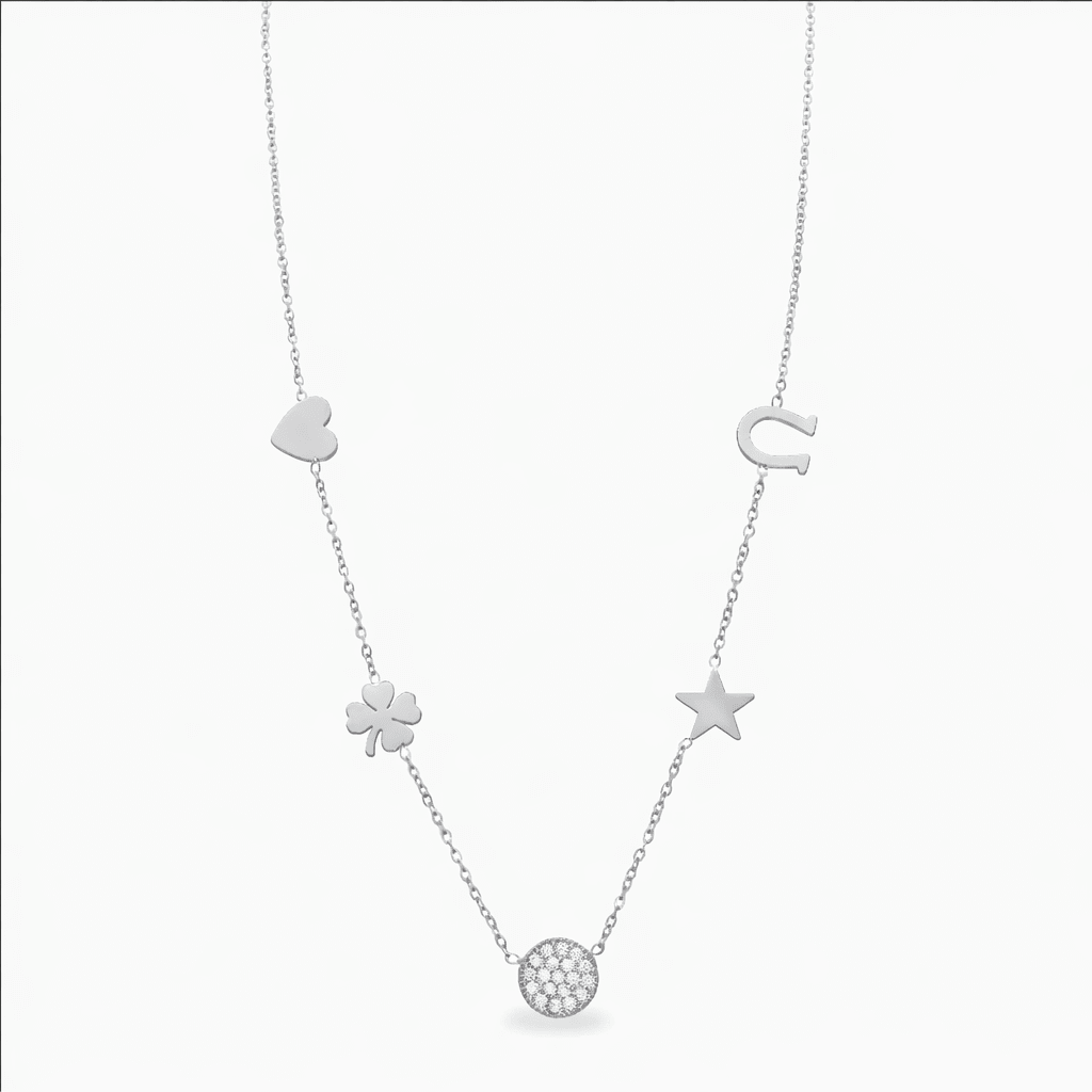 LUCK OF IRISH NECKLACE best gold plated tarnish and water resistant piece by Irish Jewellery brand - Lynott Jewellery