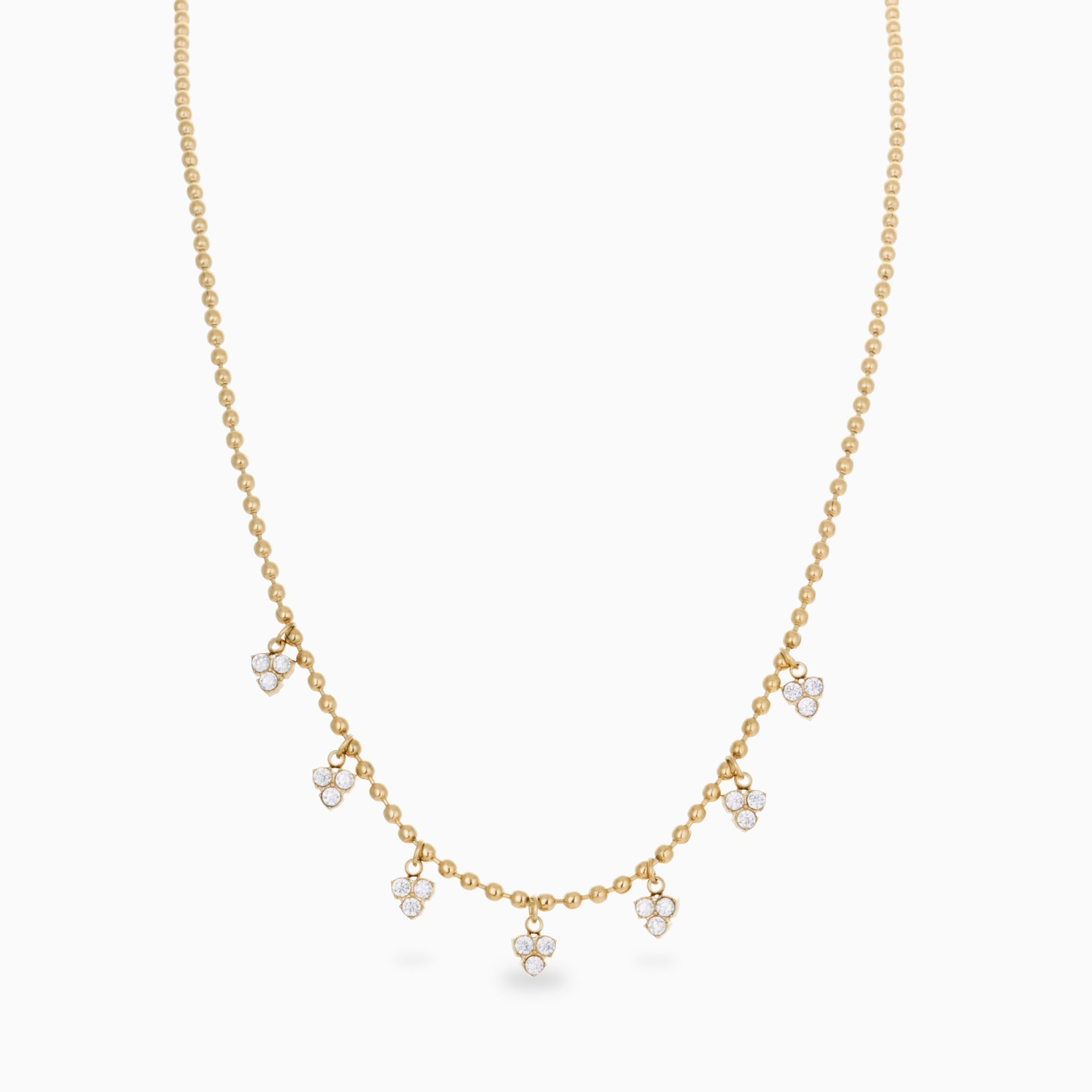 SOFT HEART NECKLACE best gold plated tarnish and water resistant piece by Irish Jewellery brand - Lynott Jewellery