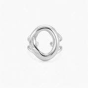 CIRCLE CHUNKY ADJUSTABLE RING best gold plated tarnish and water resistant piece by Irish Jewellery brand - Lynott Jewellery