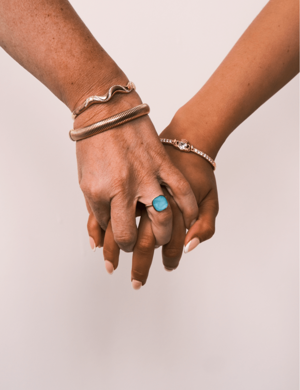 PASTEL BLUE BABY ADJUSTABLE RING best gold plated tarnish and water resistant piece by Irish Jewellery brand - Lynott Jewellery