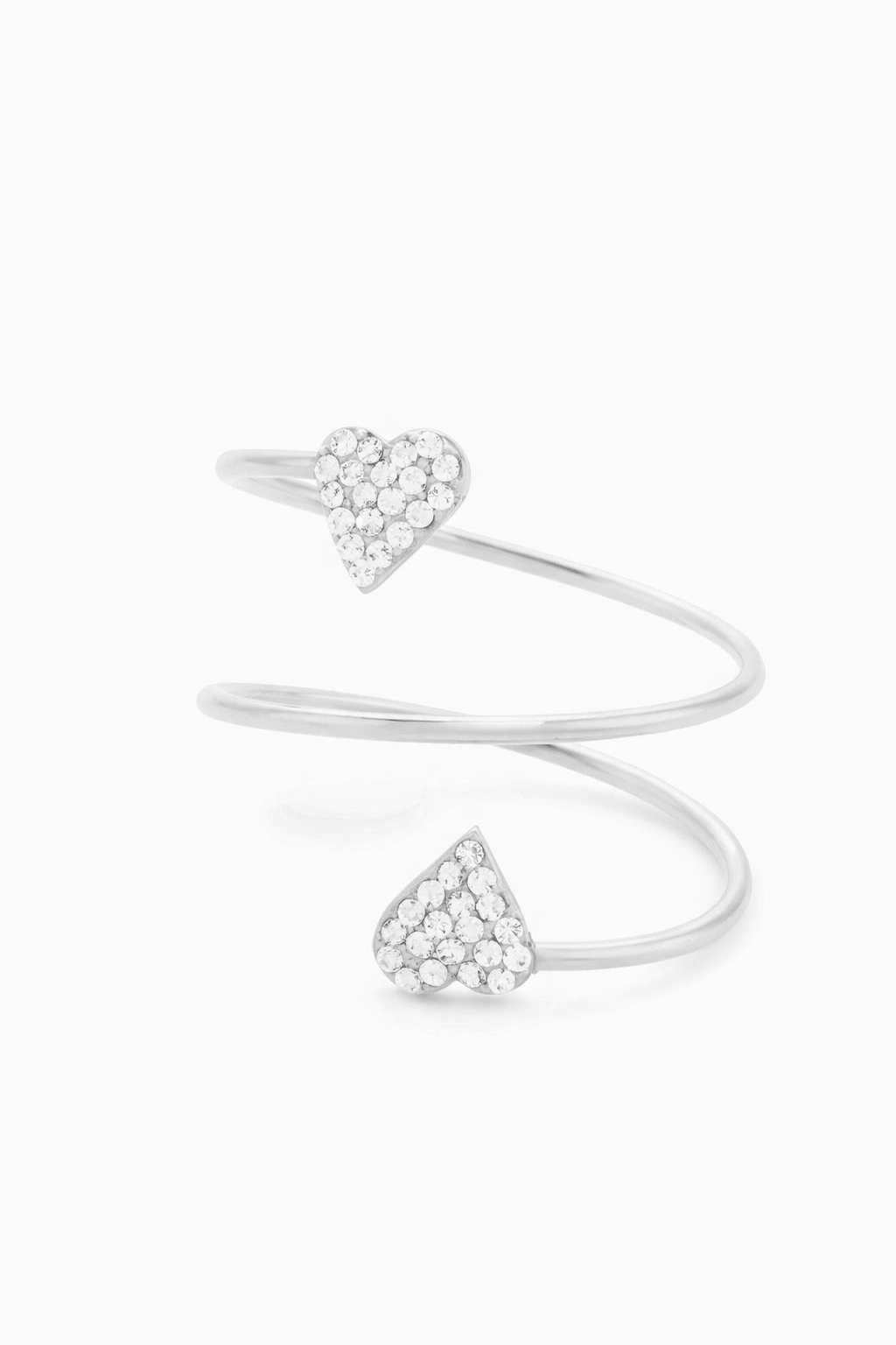 LOVE SPIRAL ADJUSTABLE RING best gold plated tarnish and water resistant piece by Irish Jewellery brand - Lynott Jewellery