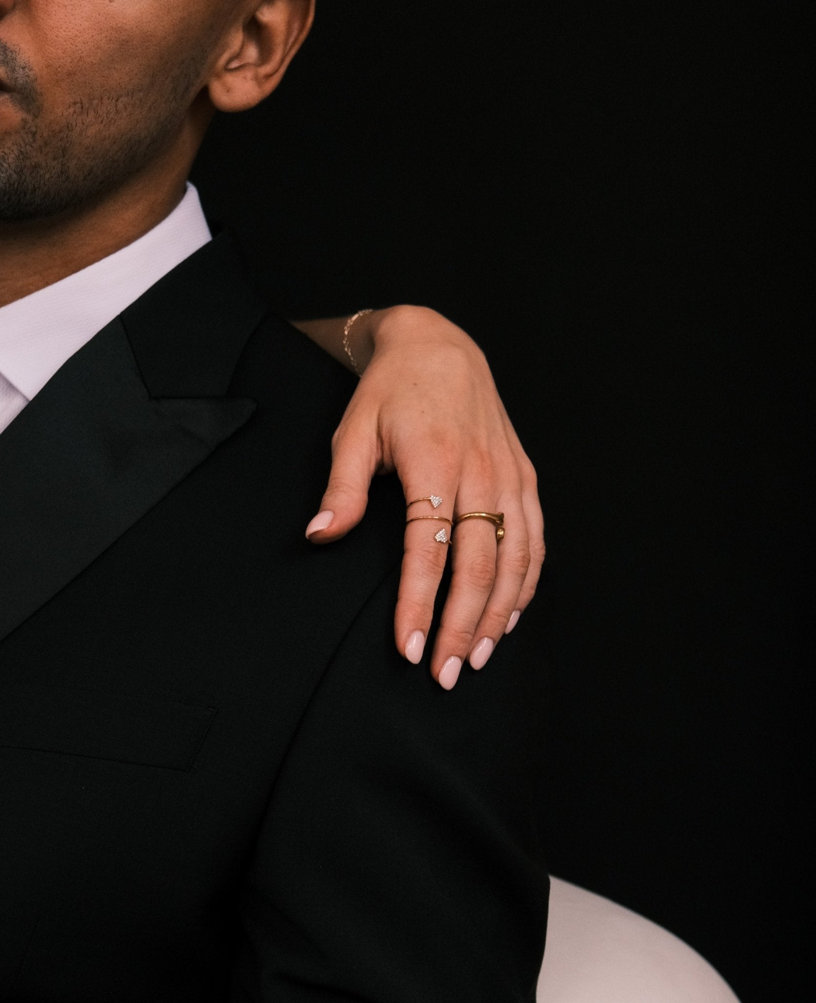 LOVE SPIRAL ADJUSTABLE RING best gold plated tarnish and water resistant piece by Irish Jewellery brand - Lynott Jewellery