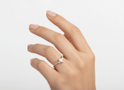 PRETTY PLEASE DIAMOND RING best gold plated tarnish and water resistant piece by Irish Jewellery brand - Lynott Jewellery