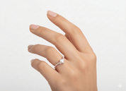 PRETTY PLEASE DIAMOND RING best gold plated tarnish and water resistant piece by Irish Jewellery brand - Lynott Jewellery