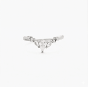 PRETTY PLEASE DIAMOND RING best gold plated tarnish and water resistant piece by Irish Jewellery brand - Lynott Jewellery