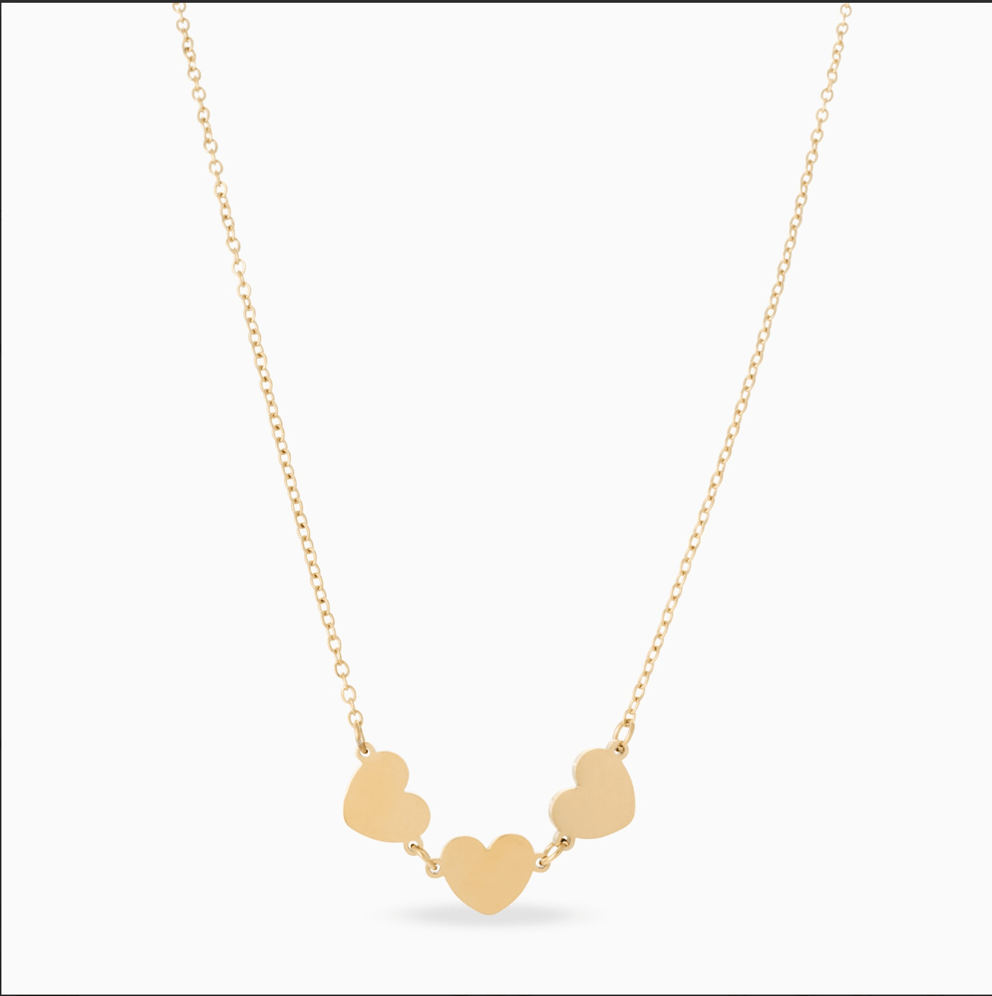 RACHEL GORRY TRUE HEART ENGRAVABLE NECKLACE best gold plated tarnish and water resistant piece by Irish Jewellery brand - Lynott Jewellery
