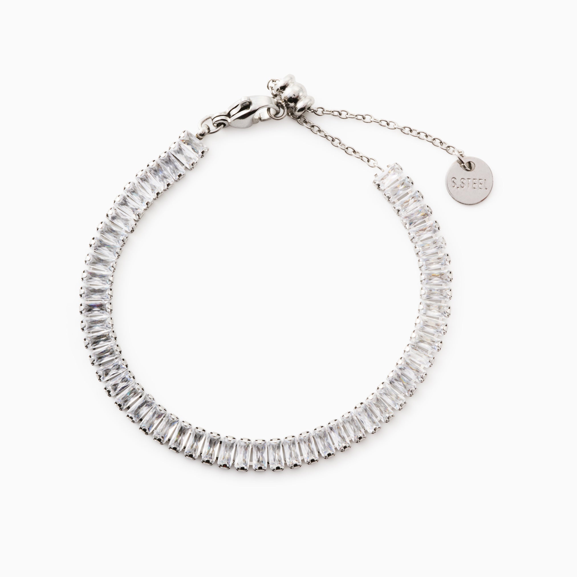 BABYGIRL TENNIS BRACELET best gold plated tarnish and water resistant piece by - Lynott Jewellery