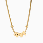 BUBBLE NAME NECKLACE