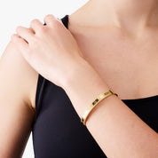 CRYSTAL CUPID HEART BANGLE