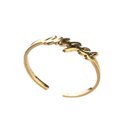 CHARLEEN X ANGEL ADJUSTABLE RING best gold plated tarnish and water resistant piece by - Lynott Jewellery