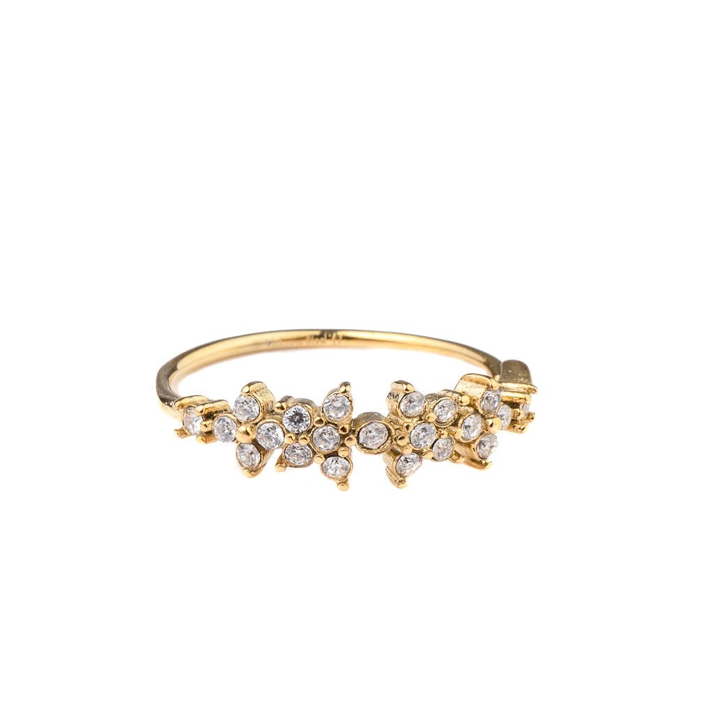 RAVEN ADJUSTABLE RING best gold plated tarnish and water resistant piece by - Lynott Jewellery