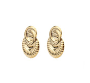 MEDITERANEAN STATEMENT EARRINGS best gold plated tarnish and water resistant piece by - Lynott Jewellery