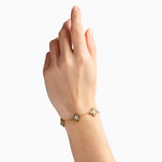 PASSIONATE CLOVER BLACK BRACELET