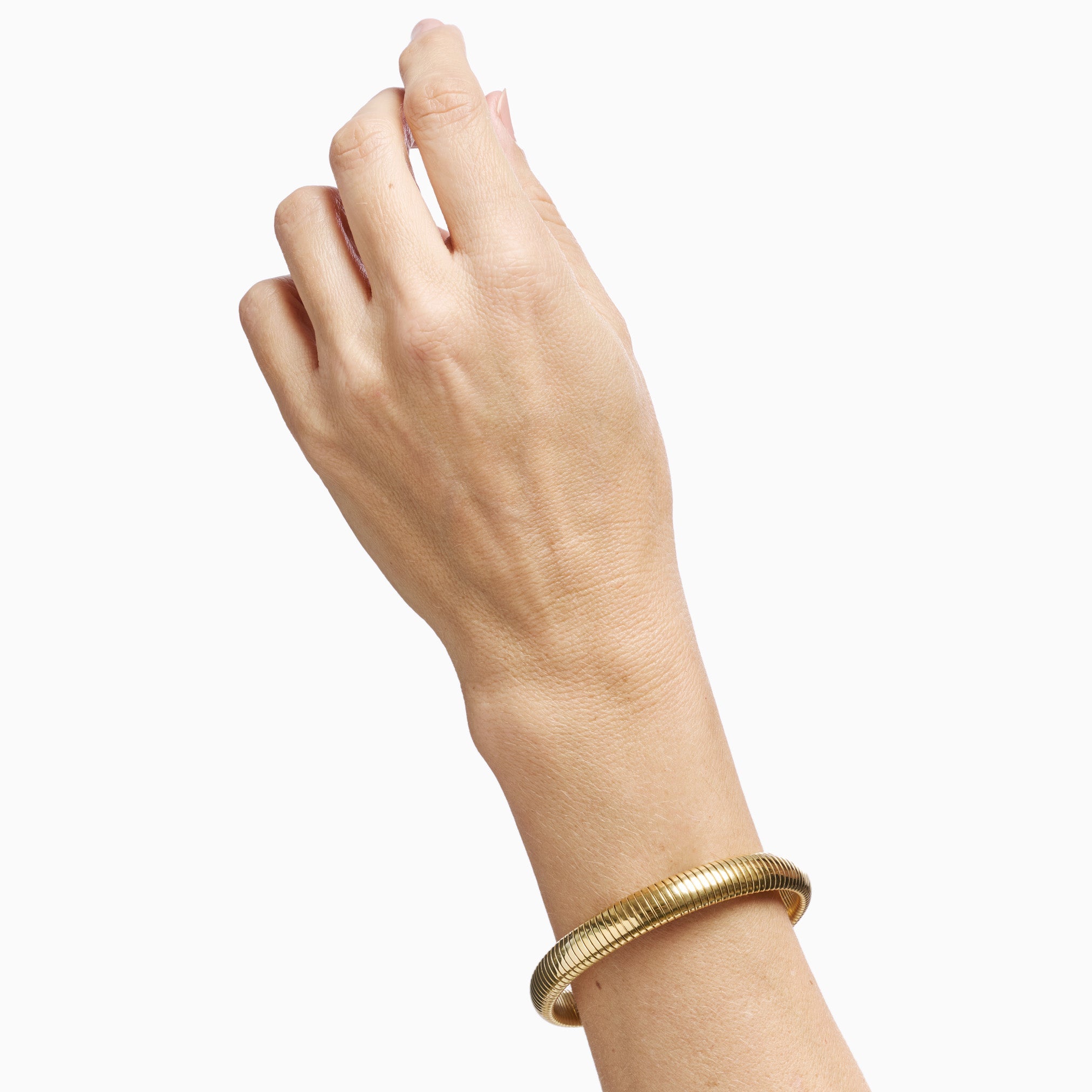 WANDERER BANGLE best gold plated tarnish and water resistant piece by Irish Jewellery brand - Lynott Jewellery