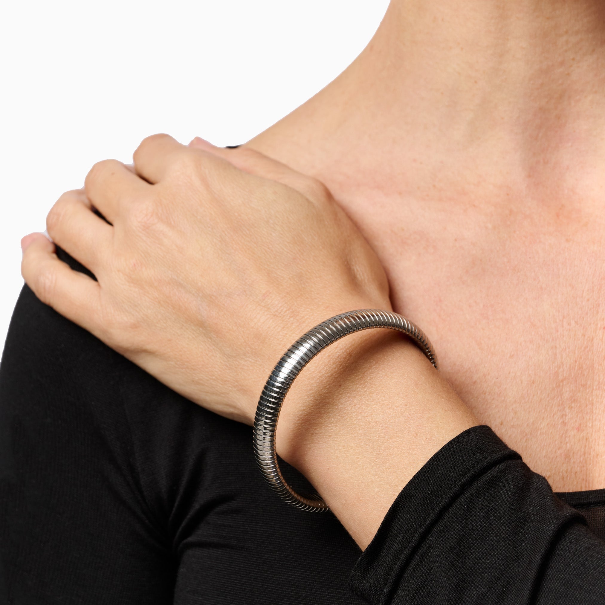 WANDERER BANGLE best gold plated tarnish and water resistant piece by Irish Jewellery brand - Lynott Jewellery