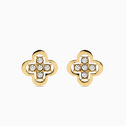 ELEGANCE CLOVER STUDS