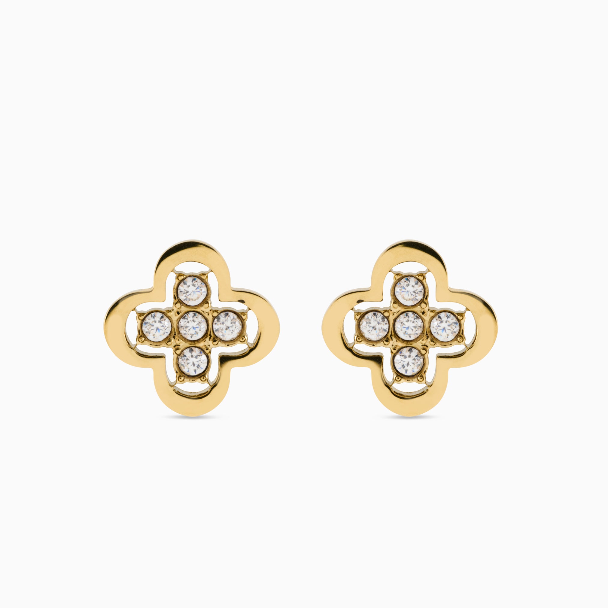 ELEGANCE CLOVER STUDS