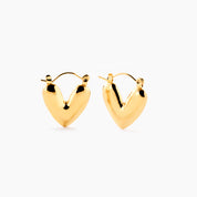 BUBBLE HEART EARRINGS
