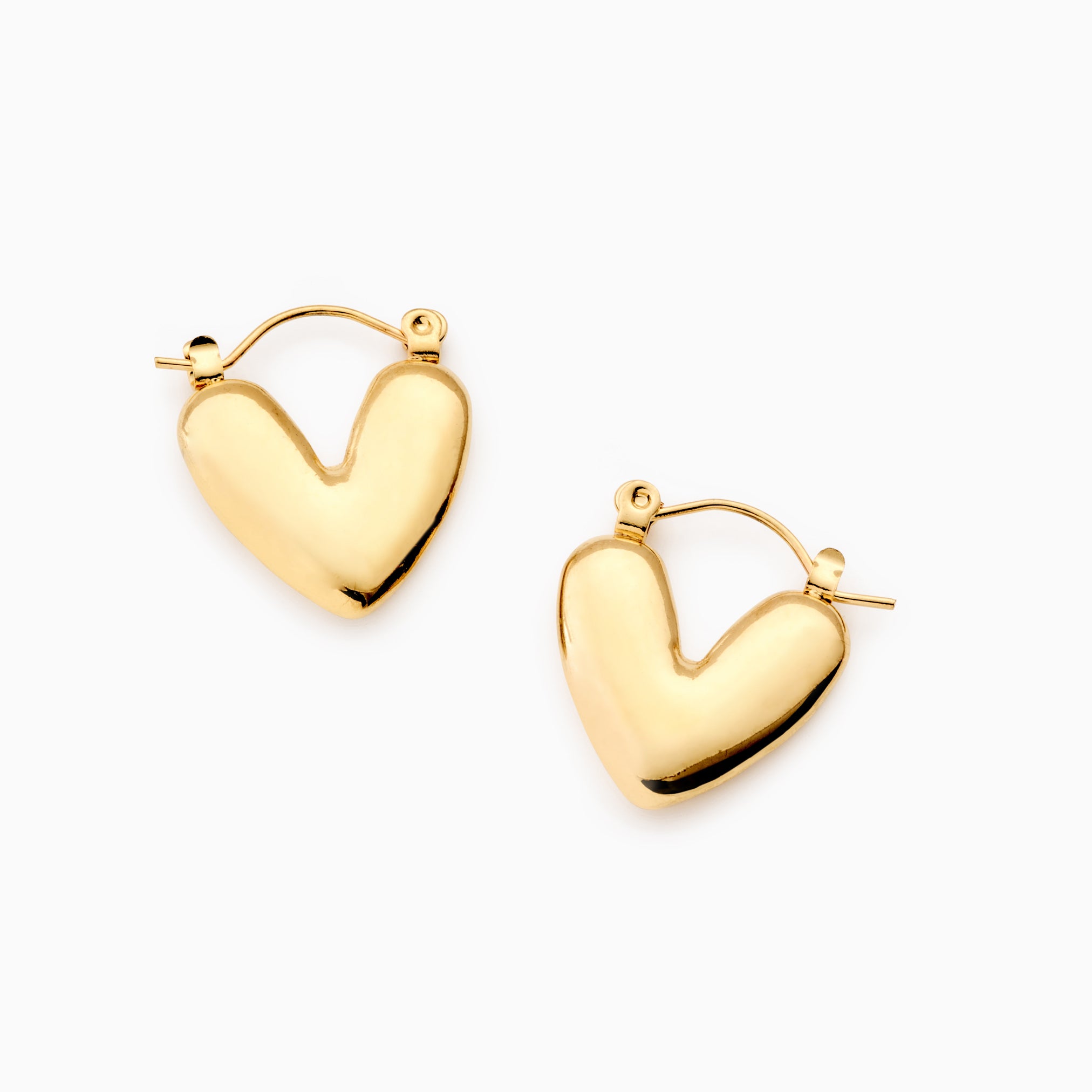 BUBBLE HEART EARRINGS