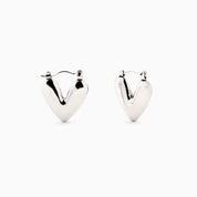 BUBBLE HEART EARRINGS