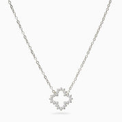 CLUSTER CLOVER NECKLACE best gold plated tarnish and water resistant piece by Irish Jewellery brand - Lynott Jewellery