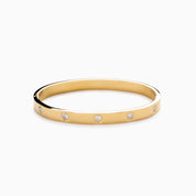 DREAM BANGLE best gold plated tarnish and water resistant piece by Irish Jewellery brand - Lynott Jewellery