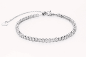 REGINA TENNIS BRACELET best gold plated tarnish and water resistant piece by Irish Jewellery brand - Lynott Jewellery