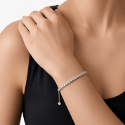 REGINA TENNIS BRACELET best gold plated tarnish and water resistant piece by Irish Jewellery brand - Lynott Jewellery