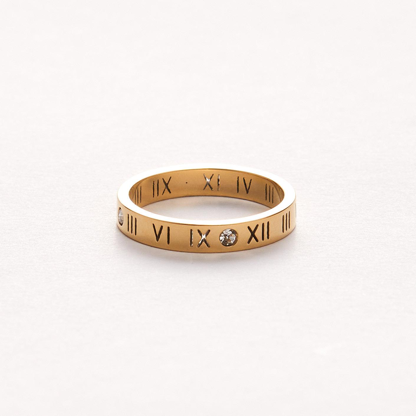 HOLLYWOOD RING best gold plated tarnish and water resistant piece by - Lynott Jewellery