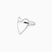 OPEN HEART ADJUSTABLE RING
