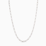 PAPERCLIP NECKLACE best gold plated tarnish and water resistant piece by Irish Jewellery brand - Lynott Jewellery