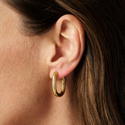 POLLY OVAL EVERYDAY HOOPS